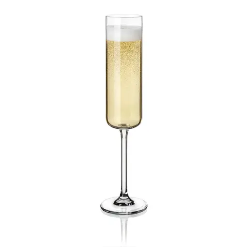 Flûtes à champagne Moderna 200 ml, ens/4 de Maison Forine