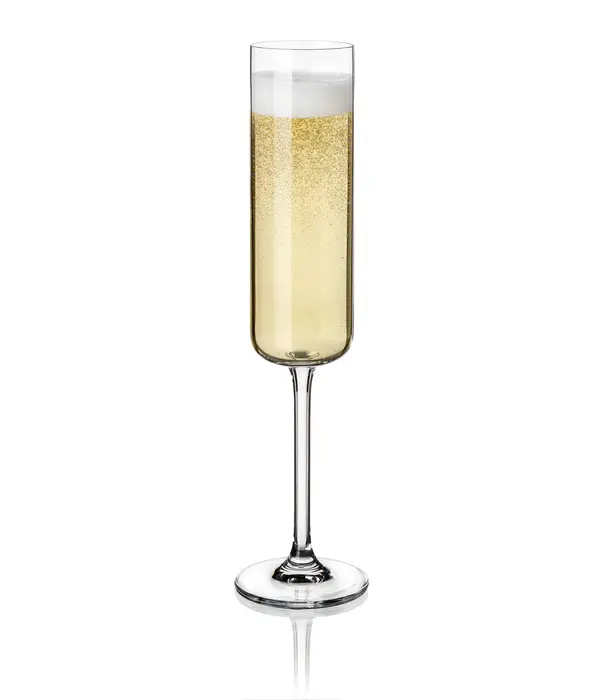 Flûtes à champagne Moderna 200 ml, ens/4 de Maison Forine
