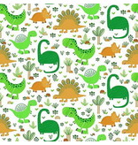 Ensemble de 20 serviettes de table en papier Dinosaures
