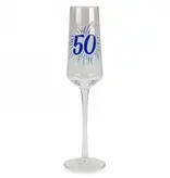 50th Champagne Flute