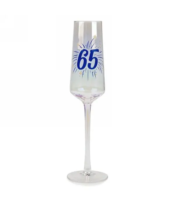 65th Champagne Flute