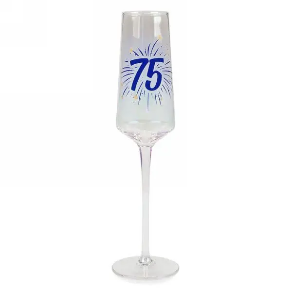 75th Champagne Flute