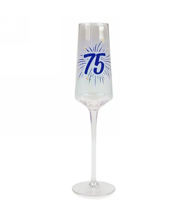 75th Champagne Flute