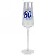 80th Champagne Flute