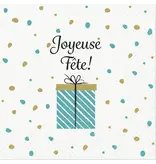 Ensemble de 20 serviettes de table en papier Joyeuse Fête