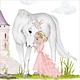 Set of 20 Princess Paper Napkins