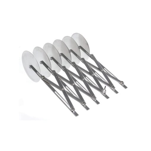Browne Stainless Steel 6-Wheel Dough Cutter