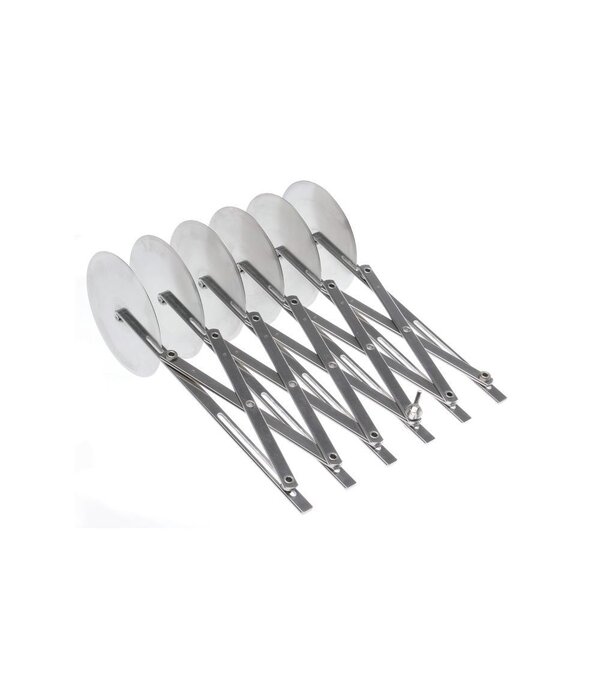 Browne Stainless Steel 6-Wheel Dough Cutter