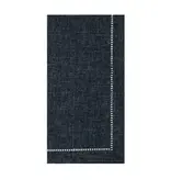 Harman Harman Hemstitch Napkin, Set Of 4 in Navy Blue
