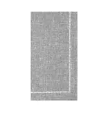 Harman Harman Hemstitch Napkin, Set Of 4 in Grey