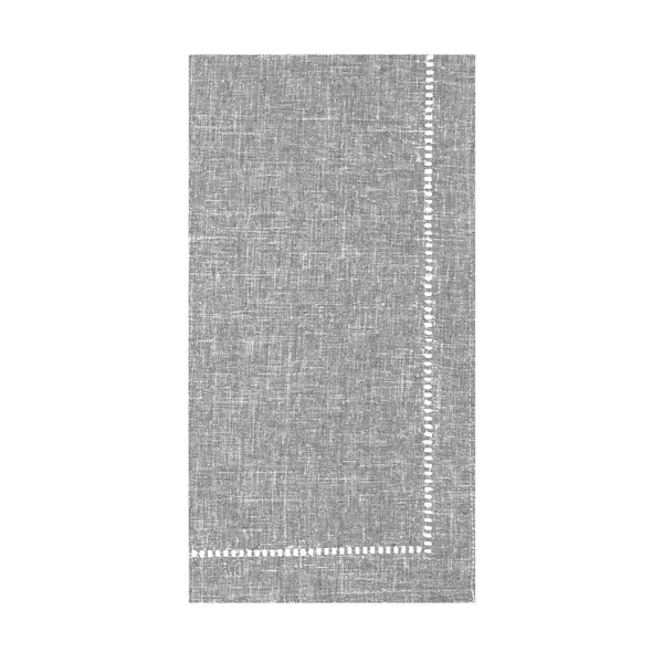 Harman Hemstitch Napkin, Set Of 4 in Grey