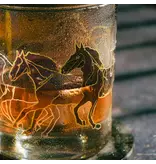 Verres avec illustration de chevaux 10.25oz, ens/6 de Cuisivin