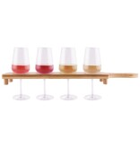 Cuisivin Wine Flight Board Brown