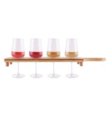 Cuisivin Wine Flight Board Brown