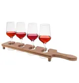 Cuisivin Wine Flight Board Brown