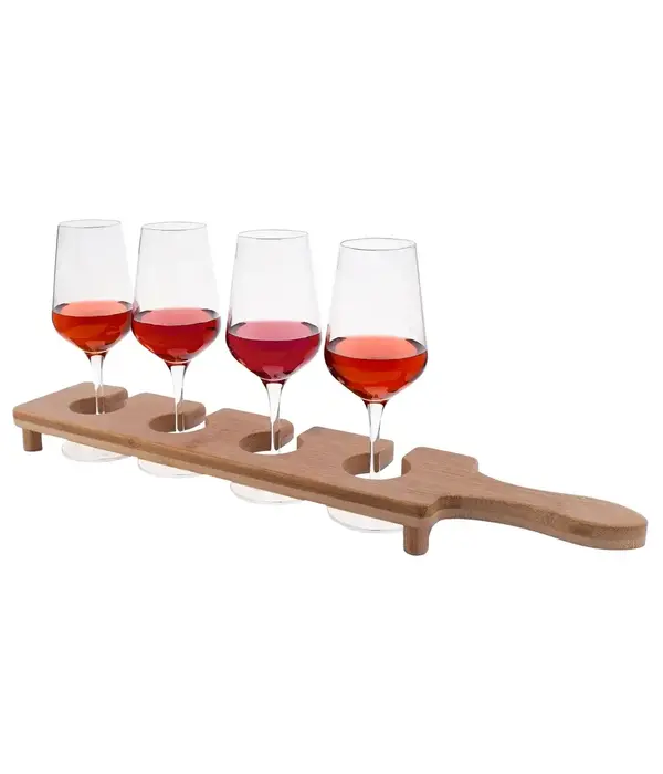 Cuisivin Wine Flight Board Brown