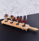 Cuisivin Wine Flight Board Brown
