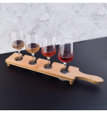 Cuisivin Wine Flight Board Brown