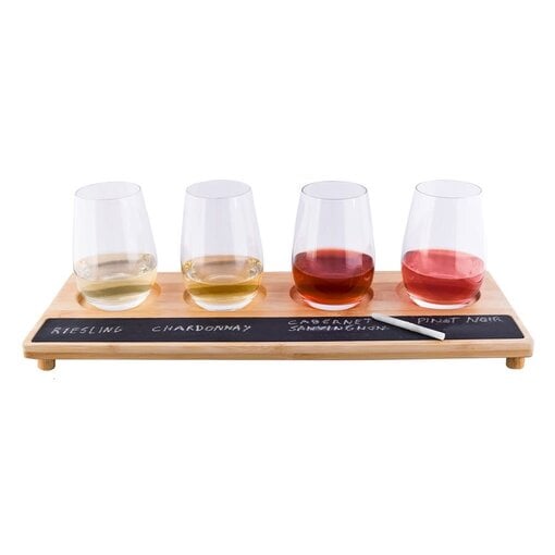 Wine Tasting Board With Soapstone Marker