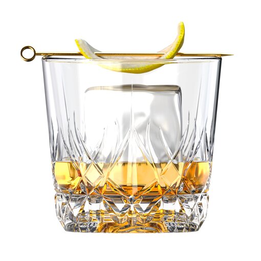 Cuisivin Matter Flow 350ml Whiskey Glasses, Set of 6