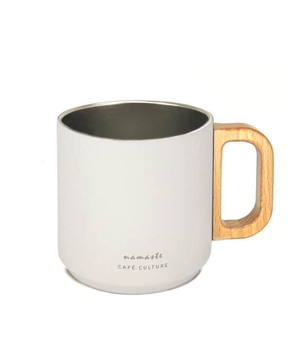 Tasse à double paroi Blanche 400ml