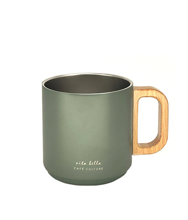 Green Double-Wall Mug 400ml