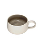 Tasse à café en grès Taupe 350ml de BIA