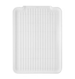 Oggi White Dish Drainer 32 x 44 cm