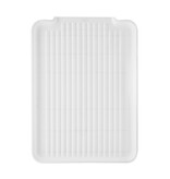 Oggi White Dish Drainer 32 x 44 cm