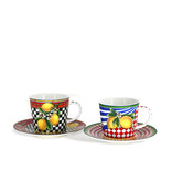 BIA Cordon Bleu Tesoro Espresso Cups & Saucers 100 ml, set of 2