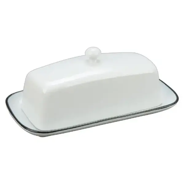 BIA Silhouette Porcelain Butter Dish