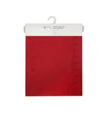 Harman Red Table Runner with Tree Patterns