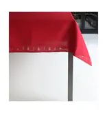 Harman Red Tablecloth with Tree Patterns 60 x 120"