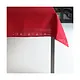 Red Tablecloth with Tree Patterns 60 x 120"