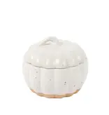 Harman White Pumpkin-Shaped Soup Bowl