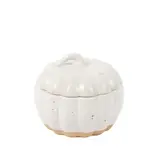 Harman White Pumpkin-Shaped Soup Bowl