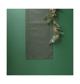 Harman Forest Green Table Runner with Tree Patterns