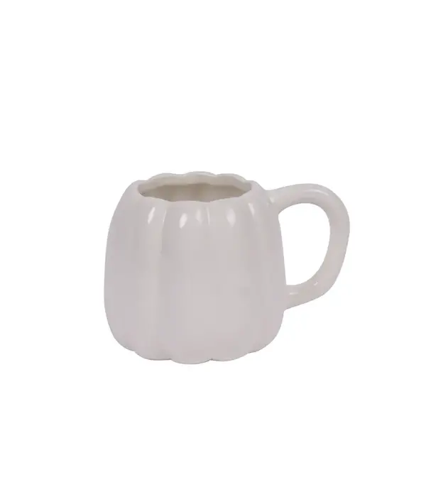 Harman Tasse en forme de citrouille Blanche 20oz