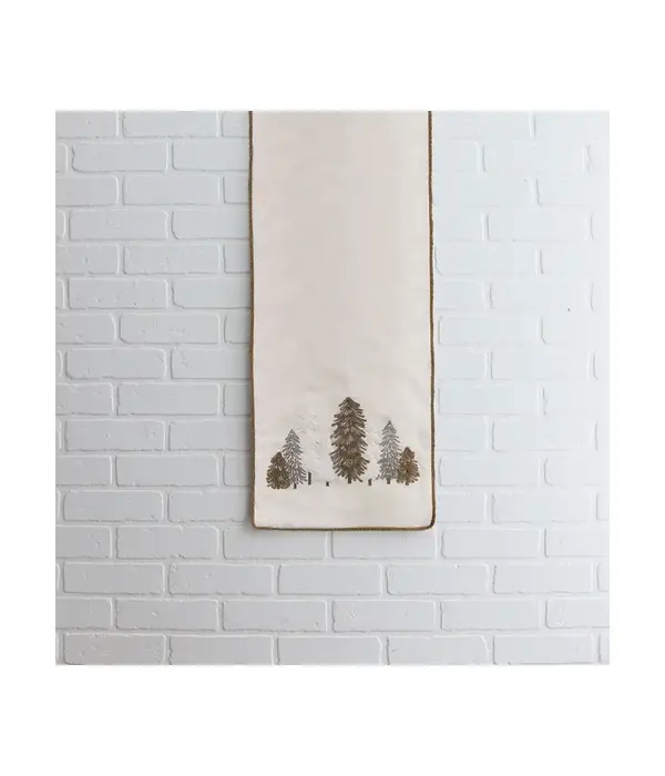Harman Natural Forest Beige Table Runner