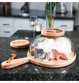 Foghat Glass Cloche Smoking Set