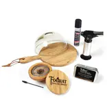 Foghat Glass Cloche Smoking Set