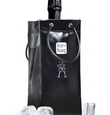 Sac à glace réutilisable pour bouteille de vin Noir