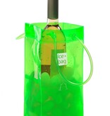 Reusable Wine Bottle Ice Bag Green