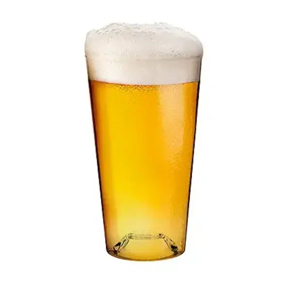 Verres à bière en plastique 590ml, ens/12