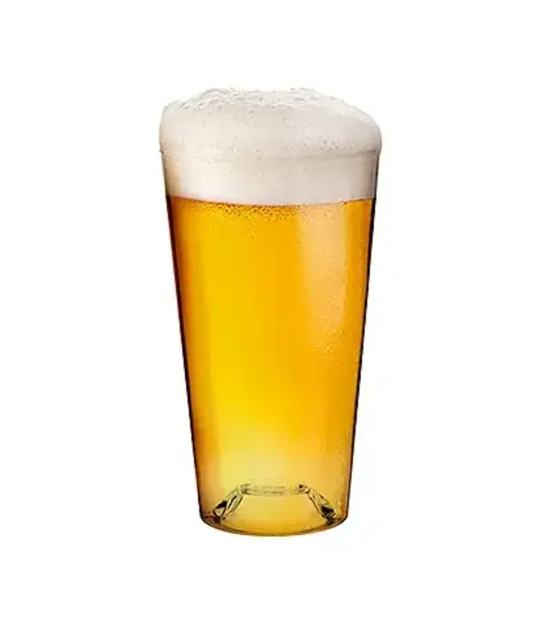 Verres à bière en plastique 590ml, ens/12
