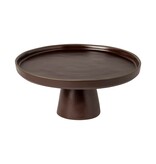 Costa Nova Costa Nova "Organic" Stoneware Footed Plate, Brown