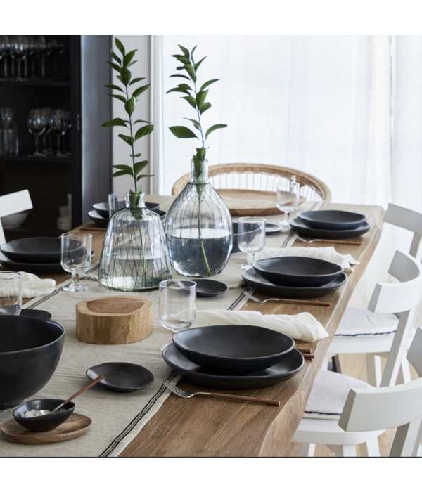 Costa Nova Costa Nova "Livia" Black Dinner Plate 28cm