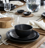 Costa Nova Costa Nova "Livia" Black Salad Plate 21cm