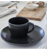 Costa Nova Costa Nova "Livia" Black Salad Plate 21cm