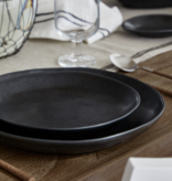 Costa Nova Costa Nova "Livia" Black Salad Plate 21cm